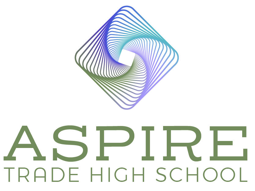 Aspire Trade High School Logo Stacked